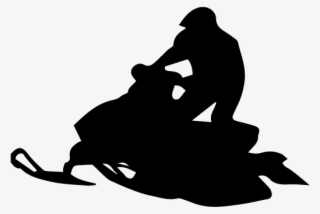 Lapland Activities Snowmobiles - Silhouette Infant No Background