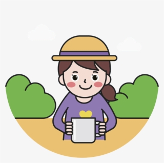 Svg Library Stock Boy Drinking Water Clipart - Cartoon