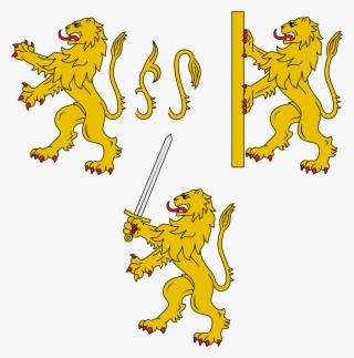Lion Heraldry - Google Search - Heraldic Lion Holding Sword