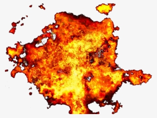 Pixel Clipart Fireball - Explosion Transparent