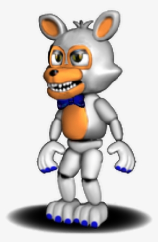 Unwithered Adventure Foxy As Lobit Fnaf World - Cartoon