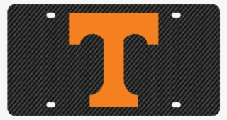 University Of Tennessee Volunteers Carbon Fiber License - Big Banana