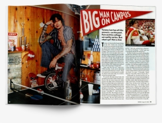 These Special Projects Included The Daily's , Books, - Tommy Lee Goes To College