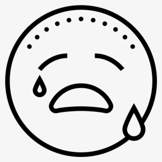 It Is A Smiley Face Crying - Whatsapp Icon New Png