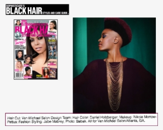 Black Hair - Headpiece