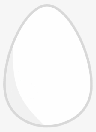 Eggy Without Glasses - White Ring With Transparent