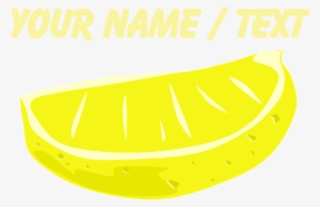 Custom Lemon Wedge Flask - Saba Banana