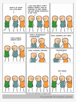 Should've Called The Poison Help Line - Happiness Comics