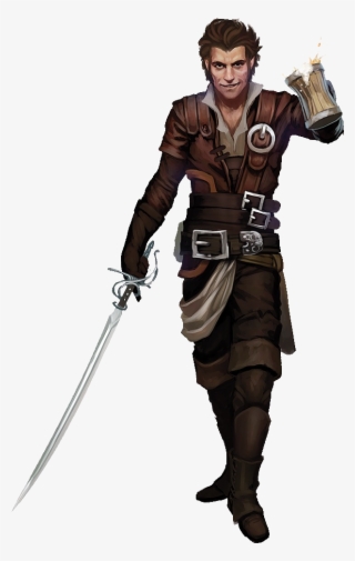 D&d Elf Png - Male Half Elf Bard - 600x1014 PNG Download - PNGkit