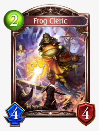 Unevolved Frog Cleric Evolved Frog Cleric - Shadowverse Card