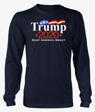 Trump Pence 2020 Keeping America Great T-shirt - Long-sleeved T-shirt