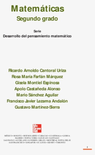 Matemáticas Serie Para La Educación Secundaria Desarrollo - Ontario Math Curriculum