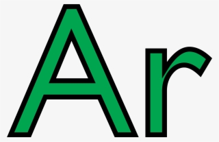 Ar Symbol For Argon Gas Icon@33