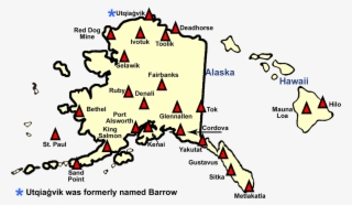 Alaska And Hawaii Group Map - Map