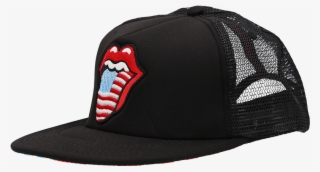 Rolling Stones Zip Code Stars And Stripes Trucker Hat - Baseball Cap
