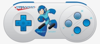 Retro-bit Super Nintened Mega Man Snes Controller Dual - Mega Man