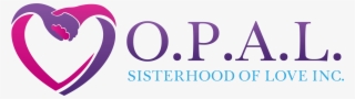 Opal Sisterhood Of Love In Pink, Purple, Blue To Mean - Graphic Design