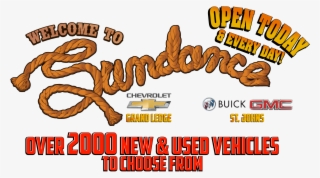 Sundance Chevrolet Buick Gmc Main Text - Buick