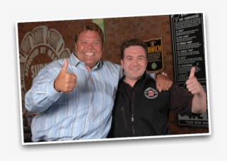 Jimmy John's Owner With President James North - Senior Citizen