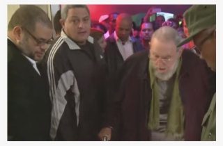 El Expresidente Cubano Fidel Castro Apareció En Público - Event