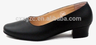 Army Military Women Shoes Officer Shoes Police Leather - Ballet Flat