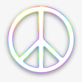 Militarism - Peace Sign Vector White