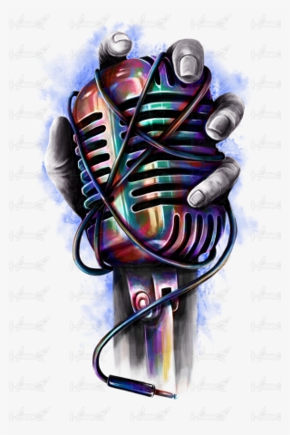 Music Revolution - Microphone Man Shirts