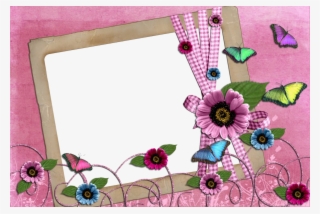 Molduras Para Fotos Flores E Borboletas ~ Molduras - Purple Butterfly Picture Frames