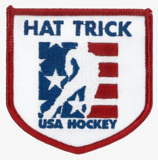Usa Hockey Hat Trick Patch