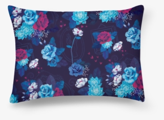 Almofada Retangular Floral De Flávia Fernandes De Oliveirana - Cushion