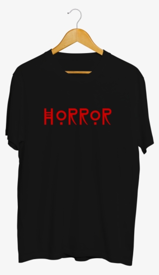 Ahsc Black Horror - Faith Shirt On Hanger