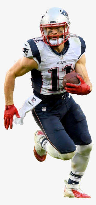 Discount Code For Julian Edelman Ne Patriots Away Jersey - Julian Edelman Transparent
