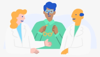 Doctor Group - Cartoon