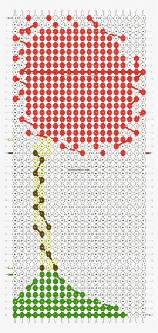 Alpha Pattern - Friendship Bracelet Pattern Stitch
