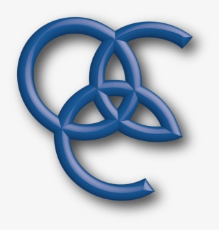 Occ Logo With Drop Shadow - Christian Cross