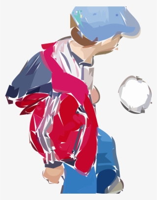 This Free Icons Png Design Of A Boy Plays Soccer