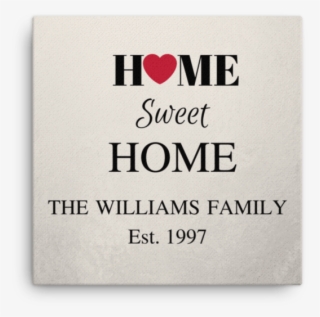 Home Sweet Home Personalized Canvas - Flame University