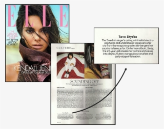 Elle - Tove Styrke - Elle Magazine Cover 2018