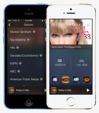 Slacker Is An On-demand Radio Streaming Service Similar - Saucey App
