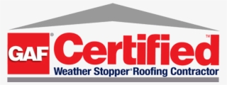 Contractor A Call Today To Learn More About Our Roofing - Gaf Certified Logo