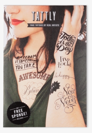 Inspirational Set - Fake Happy Tattoo
