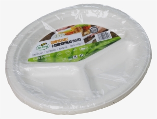 3-compartment Plates - Inflatable
