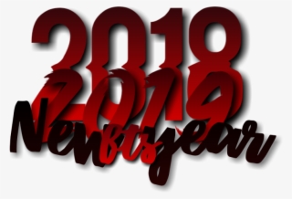 Happynewyear 2018happy 2019happy Happy New Year All - Graphic Design