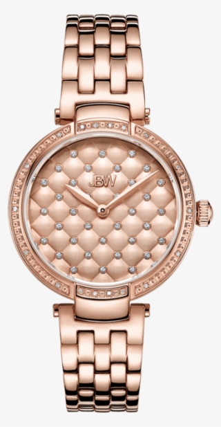 Jbw Gala J6356a Rose Gold Diamond Watch Front