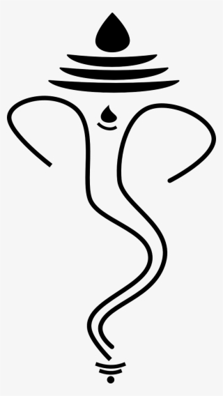 Ganesh Ganesha God - Ganpati Black And White