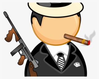 Bigfoot Clipart Gangster - Al Capone Clip Art