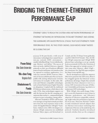 Balaji Ieeemicro2006 Ethernot - "seeking An American Art Of The Dance"