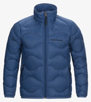 Kids Down Helium Jacket Blue Organic