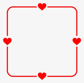 Frame, Heart, Red, Love, Photo Frame - Design Background Banner Png