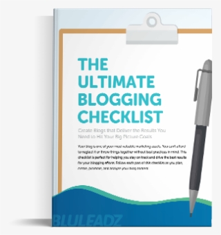[free Offer] Ultimate Blogging Checklist - Poster